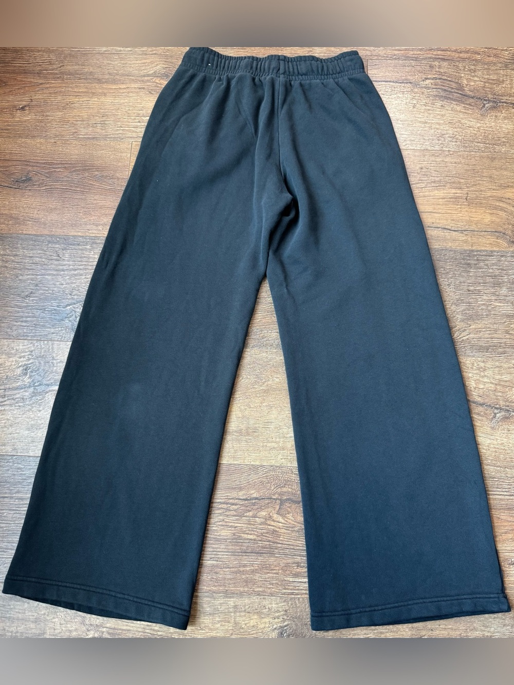 Nike Sportswear Phoenix Fleece Wide Leg Sweatpants Black Women’s Small - Picture 7 of 8